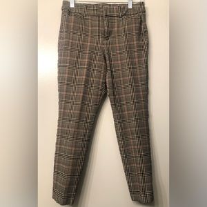 Old Navy Pixie High Rise Plaid Size 6